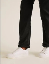 EX M&S COLLECTION MENS STRAIGHT FIT SUPER STRETCH PERFORMANCE JEANS BNWOT 