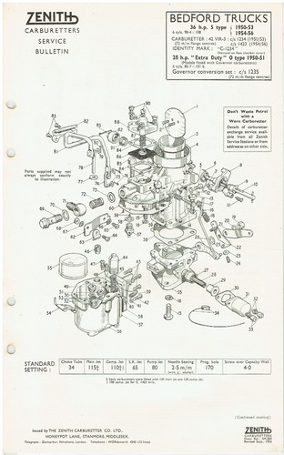 Bedford s type truck - bedford,