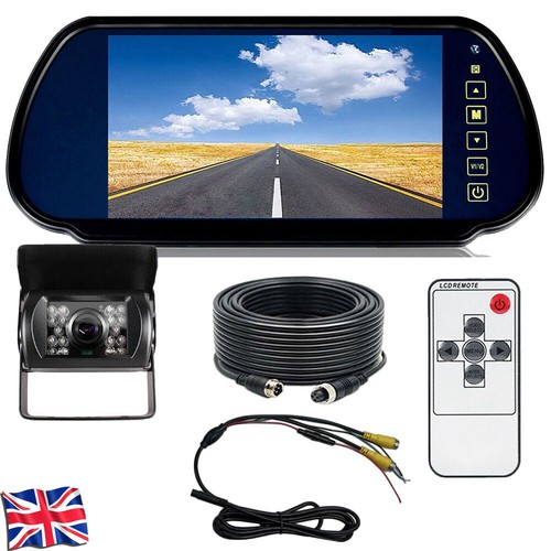 Car rear view mirror - 7",