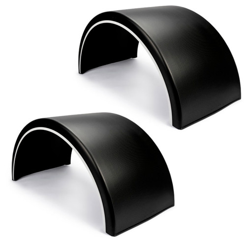 Twin wheel mudguards wings - 19",