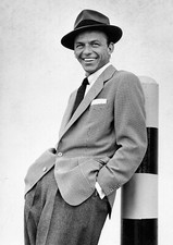Frank Sinatra Monochrome Photo Print 12 (A4 Size-210 x 297mm-8.5" x 11.75")