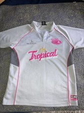 Bali Sharks World Beach Rugby Shirt Size M Tropical Olorun WBR Vintage VGC
