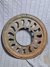 ANTIQUE CAST IRON ORNATE STOVE