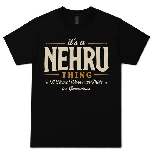 Nehru thing a name worn - a,