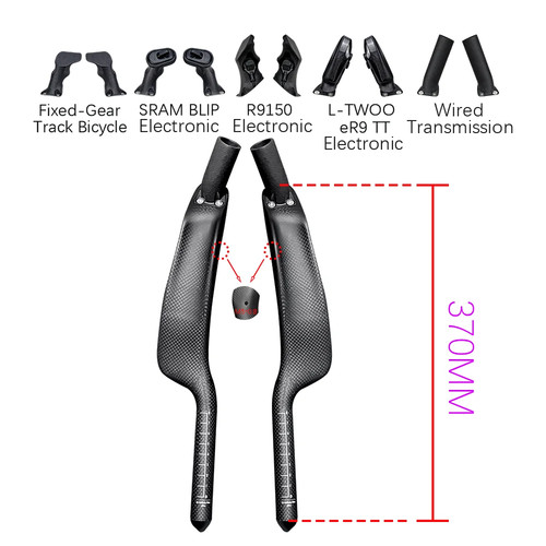 Carbon bike rest handlebar - tt,