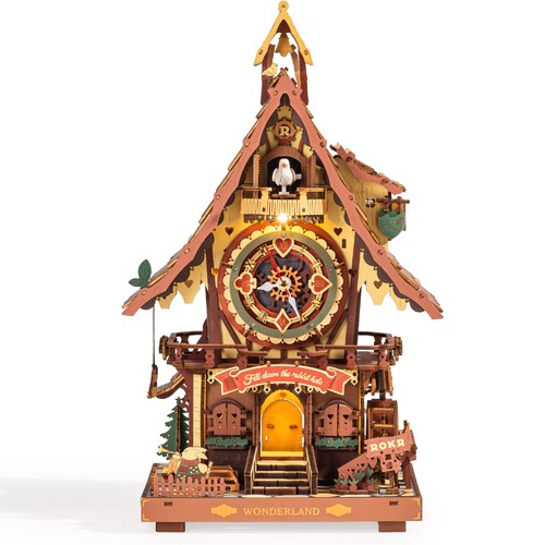 Rokr wooden puzzle - 3d, cuckoo