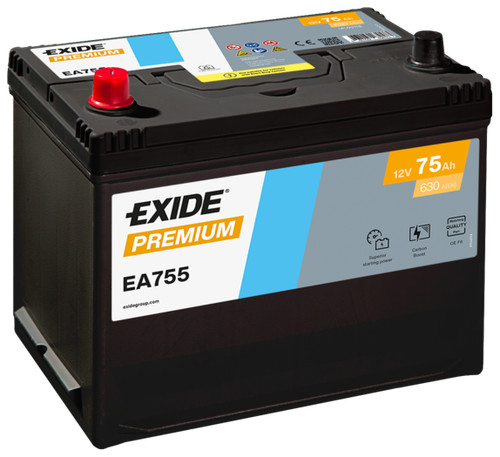 Battery exide ea755 for - ea755, alfa