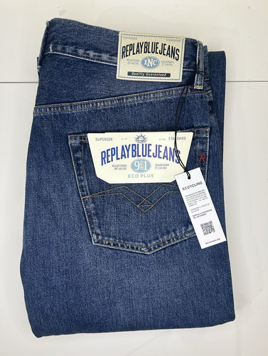 Replay blue jeans - blue,