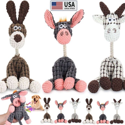 Plush dog squeaky toys - dog,