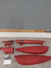 Mini Cooper R56 Rooster Red Interior Dash/door Trims (5 Piece) 