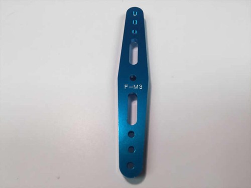Aluminium servo arm full - servo, m3