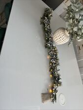 K by Kelly Hoppen Prelit Kensington Garland 180cm Botanicals Stunning New