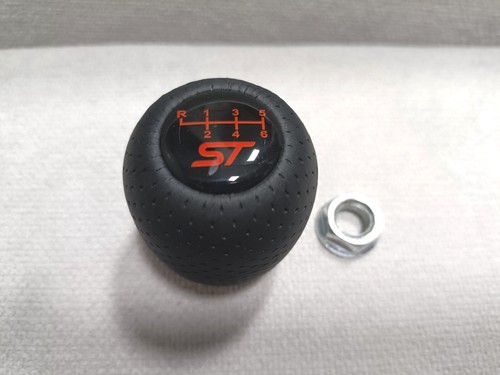 Leather shift gear knob - gear,