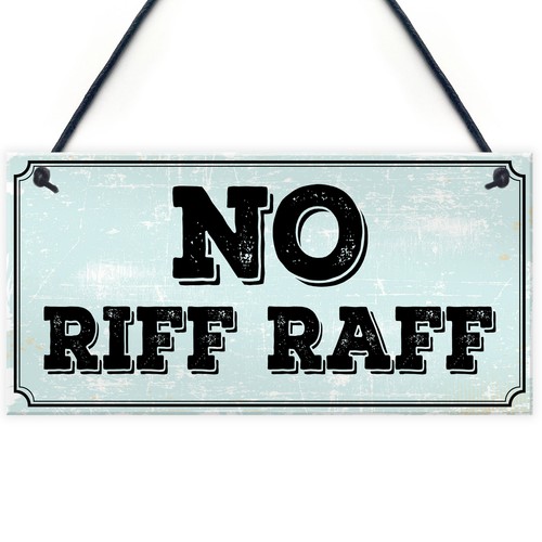Riff raff sign - riff, bar