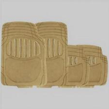 TAN Beige Rubber/Carpet Set of