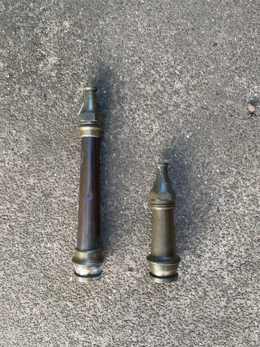 Brass and copper firemans - ,