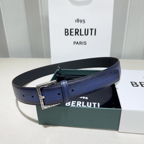 Berluti classics scritto blue - berluti,