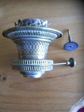 YOUNGS 20" COURT OIL LAMP BURNER (RETAILER'S BUTTON)-VGC.