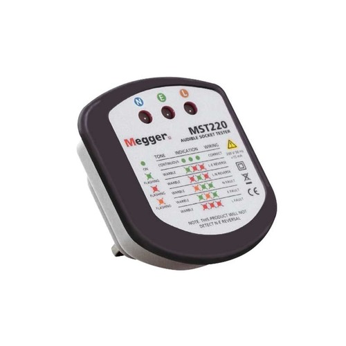 Megger mst220 audible - megger,