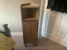 Dunelm Corner Cabinet Oak Effect Excellent Condition