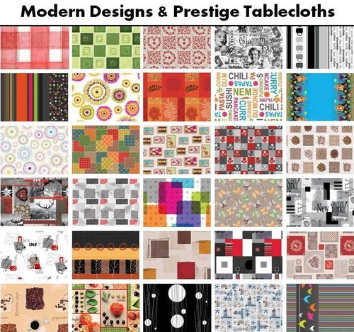Modern pvc tablecloth - tablecloth, vinyl
