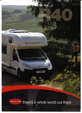 Romahome R40 Citroen Dispatch Motor Caravan 2010-11 UK Market Foldout Brochure