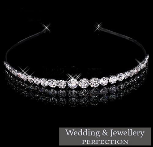 Wedding headband bridal tiara - headband,