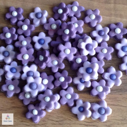 100 edible purple - &, lilac
