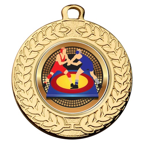 Wrestling medal 40mm free - 40mm,