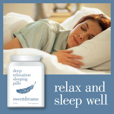 SWEET DREAMS DEEP RELAXATION SLEEPING PILLS – SLEEP AID 100% NATURAL HERBAL