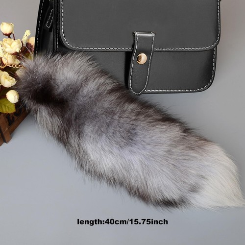 40cm faux fox - 40cm, tail