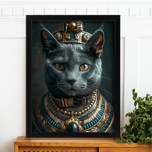 Majestic cat pharaoh art - majestic,