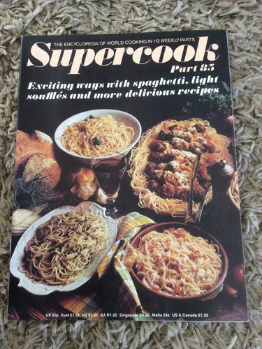 Vintage supercook magazine - vintage,
