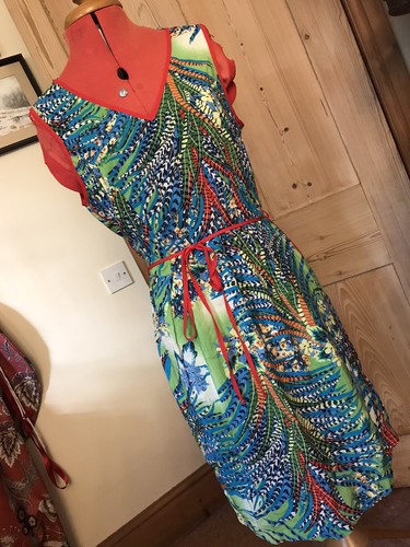 Beautiful green koton dress - beautiful,