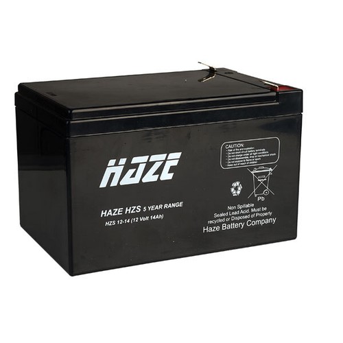 Haze 12v 14ah sla battery - 12v,
