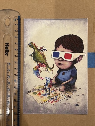 Dran paris postcard street art - postcard,
