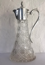 Asprey Solid Silver Claret Jug