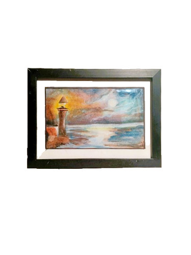 Miniature framed fine art - miniature,