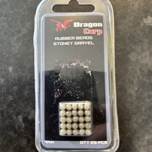 Dragon carp rubber beads - carp,