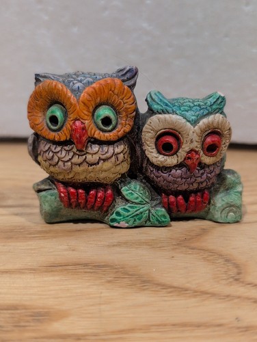 Vintage art deco owls a - on,