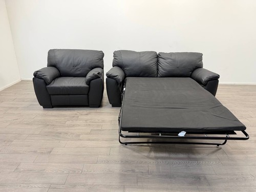 Milano black top grain - black,