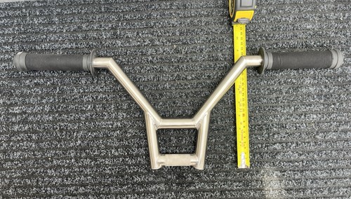 Titanium bmx handlebars - titanium,