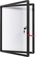 Enclosed Notice Board Magnetic