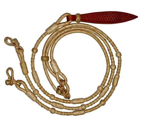 Hand braided natural rawhide - hand,