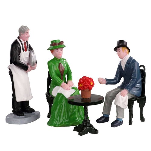 Lemax figurine café society - lemax,