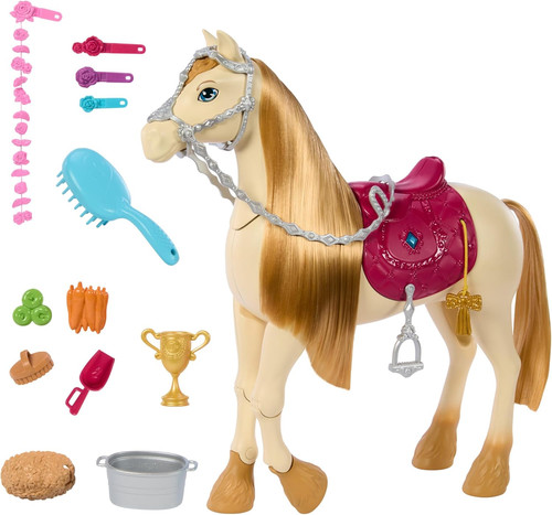 Barbie horse with - horse,
