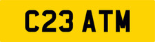 CATERHAM SHORT REG NUMBER