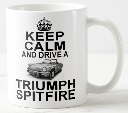Keep calm and drive triumph - calm,