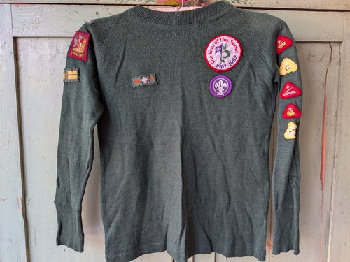 Cub scout jumper 1980s - jumper, vintage