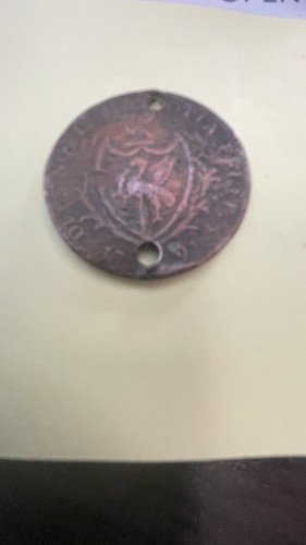 Liverpool half penny 1791 - liverpool,